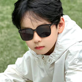 New style fashion kids sunglasses square cool boys uv400 oversized kids sunglasses