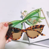 New personality cat-eye sunglasses trend small frame sunglasses female ins glasses