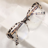 New fashion TR90 CP insert gradual change color color anti-blue glasses frame with myopia glasses