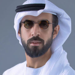 Small frame round frame personality hip Hop sunglasses New retro sunglasses