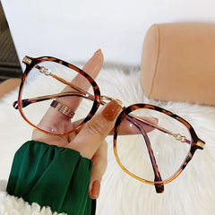 New fashion anti-blue high reading glasses for women gradient colorful glasses