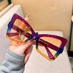 New butterfly frame sunglasses personality unisex style sunglasses