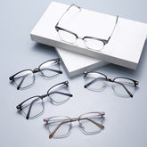 High quality metal frame anti blue light glasses reading computer glasses