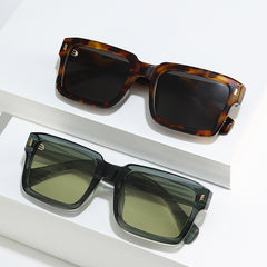 New narrow-frame sunglasses women senior sunglasses Fashion square sunglasses