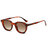 New fashion style vintage uv400 sunglasses gradient colorful tortoise shell sunglasses