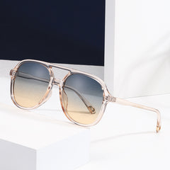New fashion style ins gradient colorful sunglasses tortoise shell sunglasses