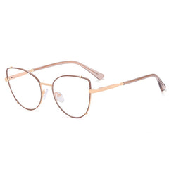 High quality cat eye anti blue light 2025 glasses candy colorful reading computer glasses