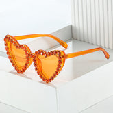 New Love heart shape sunglasses Fashion classic heart-shaped sunglasses