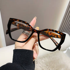 New style cat-eye frame women fashion PC frame glasses fashion anti-blue light glasses