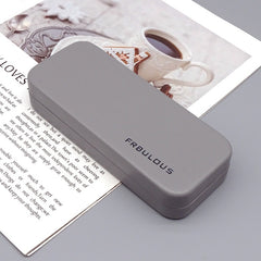 Custom logo colorful glasses case box square Fashion retro large frame high printing logo