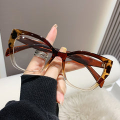 New style cat-eye frame women fashion PC frame glasses fashion anti-blue light glasses