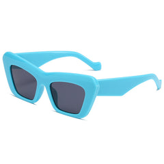 Fashion cat-eye retro wholesale y2k women sunglasses ins UV400 protection pc sunglasses