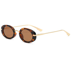 High quality tortoise shell fashion uv400 sunglasses metal frame sunglasses