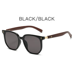 High quality tortoise shell sunglasses round frame uv400 green lens sunglasses