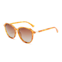 Fashion leopard print sunglasses acetate gradient colorful uv400 sunglasses
