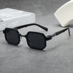 High quality square fashion sunglasses irregular frame tortoise shell sunglasses