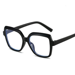 Custom logo leopard print glasses frame anti blue light glasses