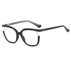 Custom logo oversized leopard print glasses anti blue light acetate computer glasses