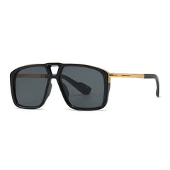New fashion brand designer oversized sunglasses luxury acetate print sunglasses