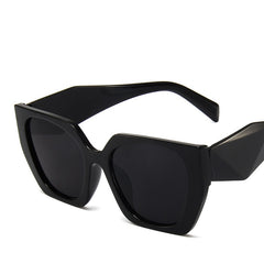 High quality oversized leopard print sunglasses irregular sunglasses