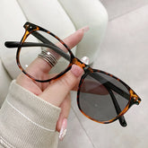 High quality leopard print glasses photochromism square framee glasses frame