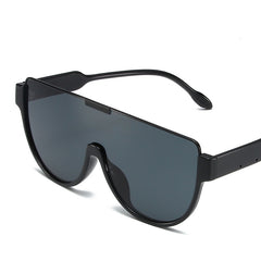 New style fashion ins trend sunglasses custom logo one piece luxury women sunglasses