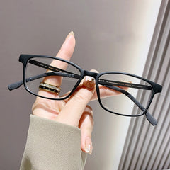 Vintage retro anti blue light reading glasses rectangle small square computer glasses