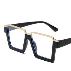 High quality one half sunglasses candy colorful anti blue light glasses