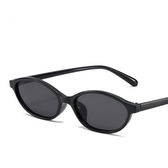 Hot sale small oval sunglasses new style luxury trend uv400 gradient colorful sunglasses