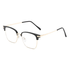 High quality metal frame anti blue light glasses reading computer glasses