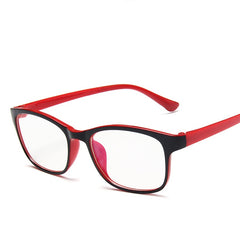 High quality rectangle anti blue light glasses square computer reading glasses