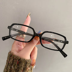 New fashion style tortoiseshell anti-blue light glasses women retro small square frame glasses