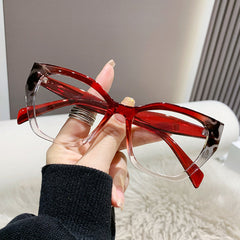 New style cat-eye frame women fashion PC frame glasses fashion anti-blue light glasses