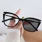 New fashion cat-eye glasses frame female trend personality frame anti-blue light glasses
