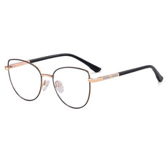 New metal anti-blue kids eyeglasses frame fresh cute sweet fashion optical mirror can be matched close