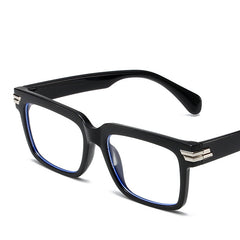 New fashion square anti blue light glasses computer reading glasses
