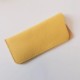 Custom logo colorful glasses case Soft leather glasses bag Portable ins storage bag
