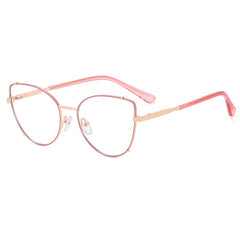 High quality cat eye anti blue light 2025 glasses candy colorful reading computer glasses