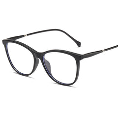 Fashion TR90 Anti-blue light glasses frame cat eye square frame glasses