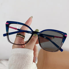 New fashion cat-eye glasses frame female trend personality frame anti-blue light glasses