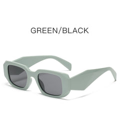 Hot sale brand custom logo sunglasses rectangle designer fashion luxury sunglasses