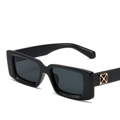 New clear green frame glasses Trend sunglasses Fashion UV protection sunglasses