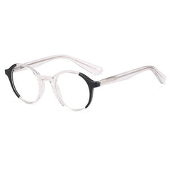New wholesale kid mirror round frame cute simple glasses frame anti-blue light can be matched with myopia mirror