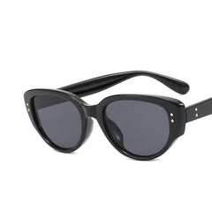 Custom logo cat eye fashion uv400 sunglasses luxury irregular outdoor sunglasses
