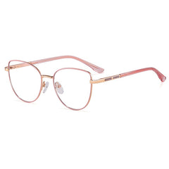 New metal anti-blue kids eyeglasses frame fresh cute sweet fashion optical mirror can be matched close