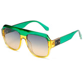 High quality Square frame sunglasses fashion plastic pilot sunglasses