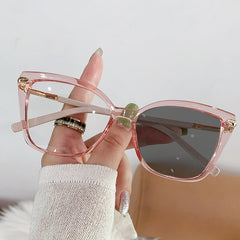 New fashion cat-eye glasses frame female trend personality frame anti-blue light glasses