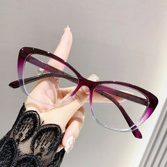 Fashion new style cat eye glasses tortoise shell anti blue light glasses frame