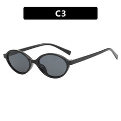 Oval small frame sunglasses New fashion sunglasses women's sunglasses