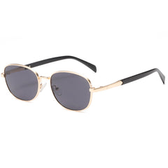 Hot sale metal frame vintage retro sunglasses round frame yellow lens sunglasses